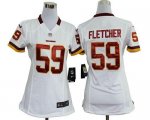Jerseys Factory Cheap Nike Redskins #59 London Fletcher White Wo
