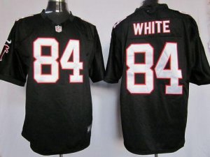 Jerseys Factory Cheap Nike Falcons #84 Roddy White Black Alterna