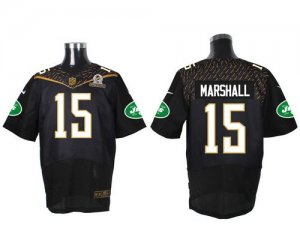 Jerseys Factory Cheap Nike Jets #15 Brandon Marshall Black 2016
