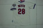 Jerseys Factory Cheap Phillies #28 Jayson Werth Embroidered Crea