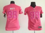 Jerseys Factory Cheap Nike Texans #99 J.J. Watt Pink Sweetheart