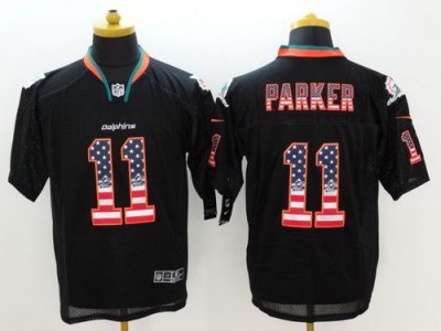 Jerseys Factory Cheap Nike Dolphins #11 DeVante Parker Black Men
