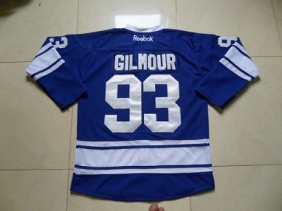 Jerseys Factory Cheap Maple Leafs #93 Doug Gilmour Blue Third Em