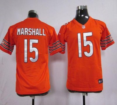 Jerseys Factory Cheap Nike Bears #15 Brandon Marshall Orange Alt