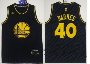 Jerseys Factory Cheap Warriors #40 Harrison Barnes Black Preciou