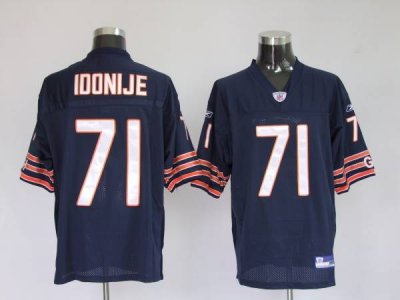 Jerseys Factory Cheap Bears #71 Israel Idonije Blue Stitched NFL