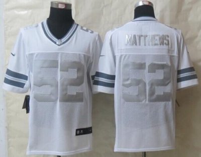 Jerseys Factory Cheap Nike Packers #52 Clay Matthews White Men's