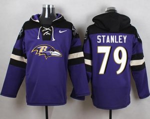 Jerseys Factory Cheap Nike Ravens #79 Ronnie Stanley Purple Play