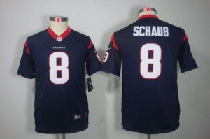 Jerseys Factory Cheap Nike Texans #8 Matt Schaub Navy Blue Team