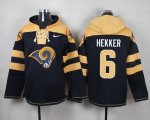 Jerseys Factory Cheap Nike Rams #6 Johnny Hekker Navy Blue Playe
