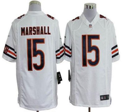 Jerseys Factory Cheap Nike Bears #15 Brandon Marshall White Men'