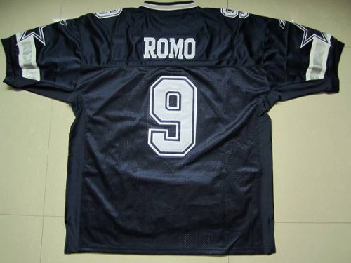 Jerseys Factory Cheap Authentic Dallas Cowboys #9 Tony Romo Blue