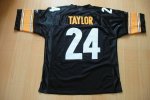 Jerseys Factory Cheap Steelers #24 Ike Taylor Black Stitched NFL
