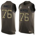 Jerseys Factory Cheap Nike Packers #76 Mike Daniels Green Men's