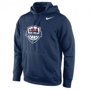 Jerseys Factory Cheap Team USA Basketball Nike Logo Pullover Hoo