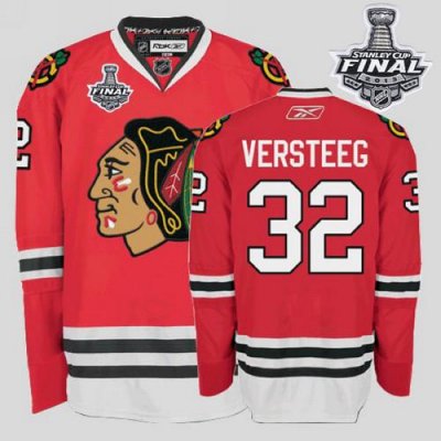 Jerseys Factory Cheap Blackhawks #32 Kris Versteeg Embroidered R
