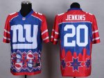 Jerseys Factory Cheap Nike Giants #20 Janoris Jenkins Blue Men's