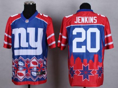 Jerseys Factory Cheap Nike Giants #20 Janoris Jenkins Blue Men's