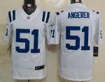 Jerseys Factory Cheap Nike Colts #51 Pat Angerer White Men's Emb