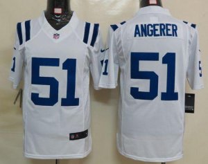 Jerseys Factory Cheap Nike Colts #51 Pat Angerer White Men's Emb