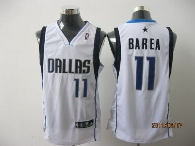 Jerseys Factory Cheap Mavericks #11 Jose Barea White Embroidered