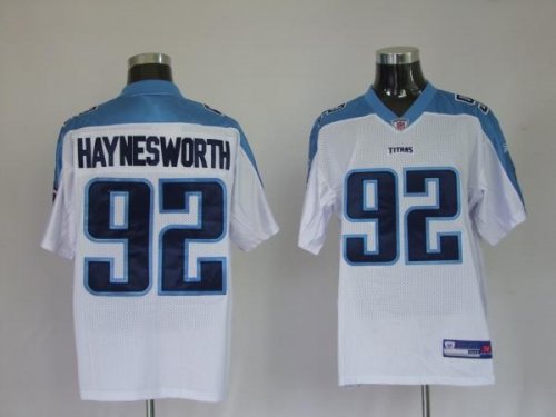 Jerseys Factory Cheap Titans #92 Albert Haynesworth White Stitch