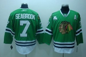 Jerseys Factory Cheap Blackhawks #7 Brent Seabrook Embroidered G
