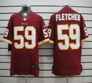 Jerseys Factory Cheap Nike Redskins #59 London Fletcher Burgundy