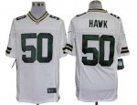 Jerseys Factory Cheap Nike Packers #50 A.J. Hawk White Men's Emb