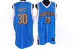 Jerseys Factory Cheap Hornets #30 David West Embroidered Baby Bl