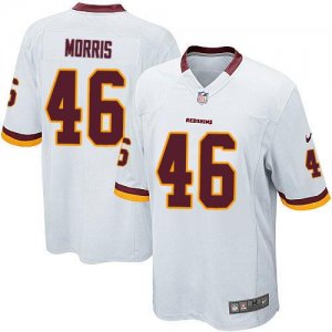 Jerseys Factory Cheap Nike Redskins #46 Alfred Morris White Men'