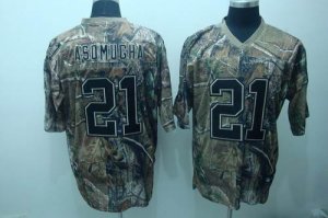 Jerseys Factory Cheap Raiders #21 Nnamdi Asomugha Camouflage Rea