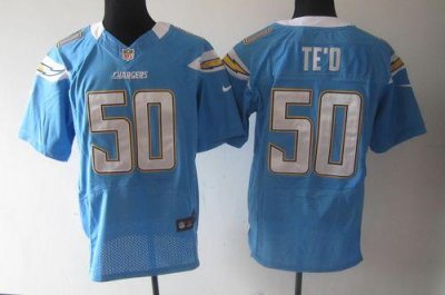 Jerseys Factory Cheap Nike Chargers #50 Manti Te'o Electric Blue