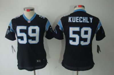 Jerseys Factory Cheap Nike Panthers #59 Luke Kuechly Black Team