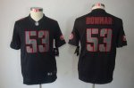 Jerseys Factory Cheap Nike 49ers #53 NaVorro Bowman Black Impact