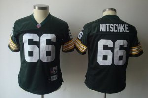 Jerseys Factory Cheap Packers #66 Ray Nitschke Green Women's Thr
