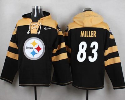 Jerseys Factory Cheap Nike Steelers #83 Heath Miller Black Playe