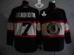 Jerseys Factory Cheap Blackhawks #7 Brent Seabrook Embroidered B