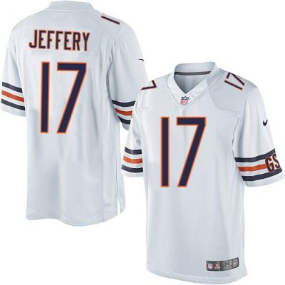 Jerseys Factory Cheap Nike Bears #17 Alshon Jeffery White Men's