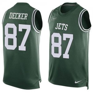 Jerseys Factory Cheap Nike Jets #87 Eric Decker Green Team Color