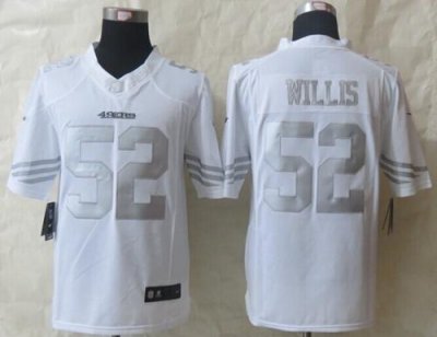 Jerseys Factory Cheap Nike 49ers #52 Patrick Willis White Men's