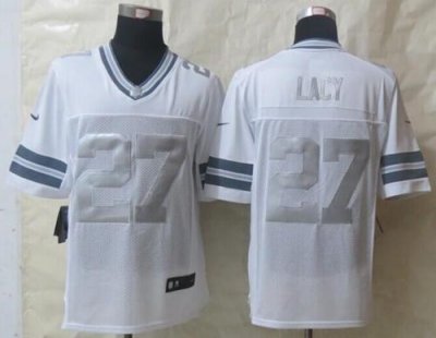 Jerseys Factory Cheap Nike Packers #27 Eddie Lacy White Men's St