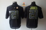 Jerseys Factory Cheap Ducks #21 LaMichael James Black Tostitos F