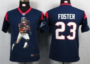 Jerseys Factory Cheap Nike Texans #23 Arian Foster Navy Blue Tea