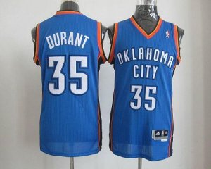 Jerseys Factory Cheap Thunder #35 Kevin Durant Blue Revolution 3