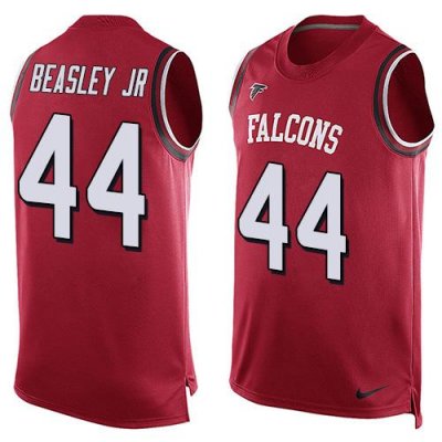 Jerseys Factory Cheap Nike Falcons #44 Vic Beasley Jr Red Team C