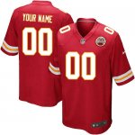 Jerseys Factory Cheap Nike Kansas City Chiefs Customized Red Emb