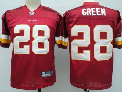 Jerseys Factory Cheap Redskins #28 Darrell Green Stitched Red NF