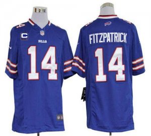 Jerseys Factory Cheap Nike Bills #14 Ryan Fitzpatrick Royal Blue
