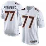 Jerseys Factory Cheap Nike Broncos #77 Karl Mecklenburg White Me